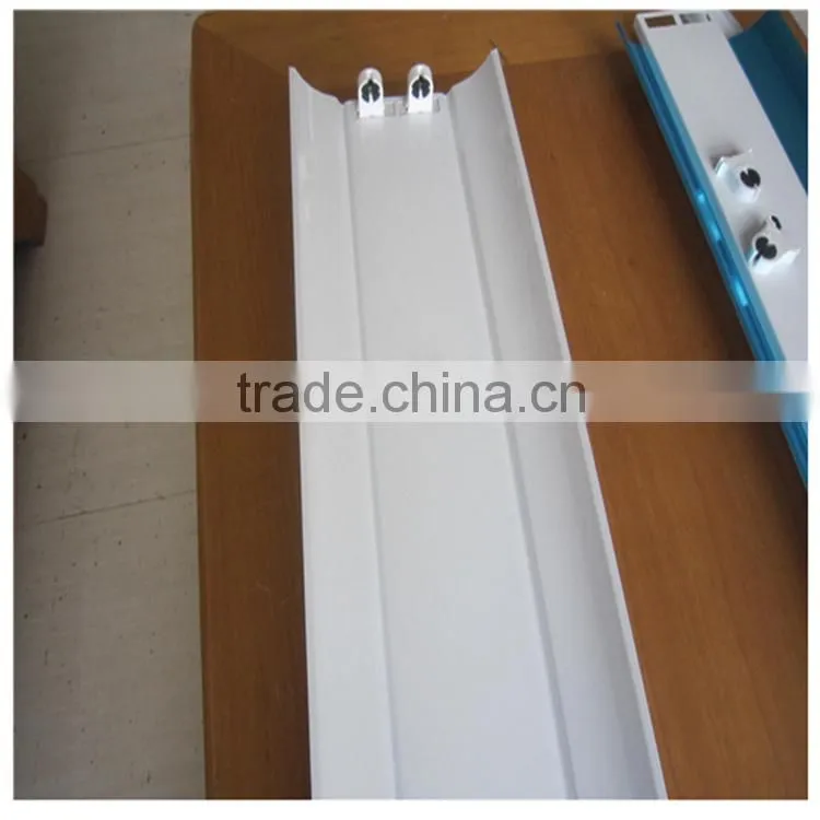 Fluorescent T8 lighting batten 2x36w with bracket