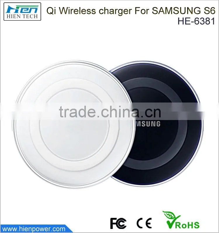 portable cell phone wireless charger for iphone/samsung/blackberry wireless phone charger