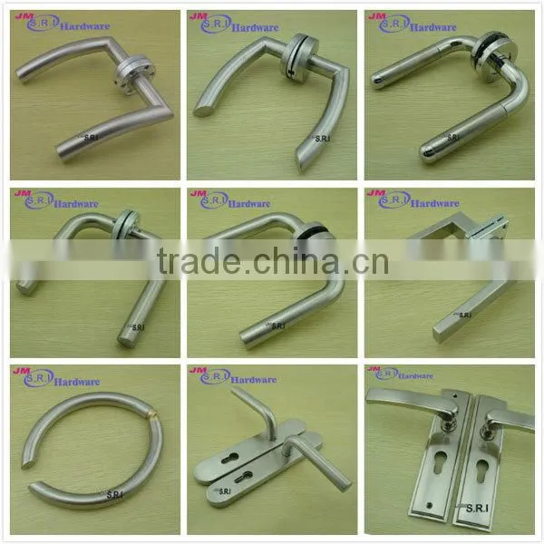 304 Stainless steel entrance door handle , tubular door handle made in China manufacturer