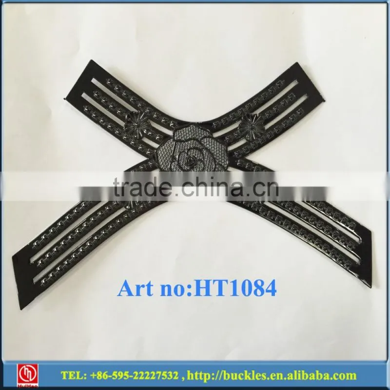 TPU shoes upper fittings, girls shoes vamp accessory (HT1083)