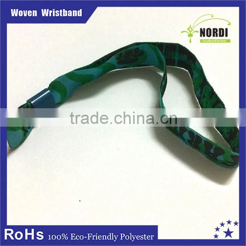 cheap customized fabric wristbands for events&rfid wristband