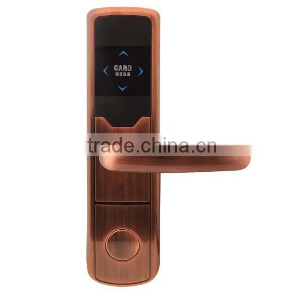 China Factory Electronic Lock Smart Digital Card Hotel Locks