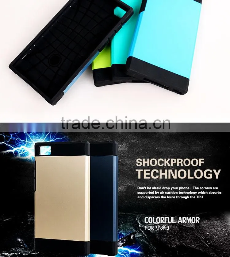 Free Samples!hot selling phone cases munufacturer for Xiaomi M3 armor case