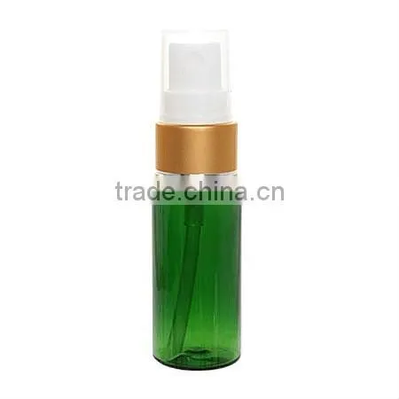 Gold & Silver Sprayer Cap PET 30ml Green