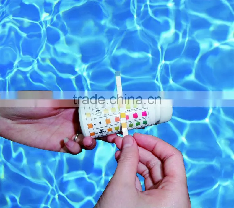 2015 Poolstar pool multipurpose test strips , ph cl test strips pool, alkalinity test strips