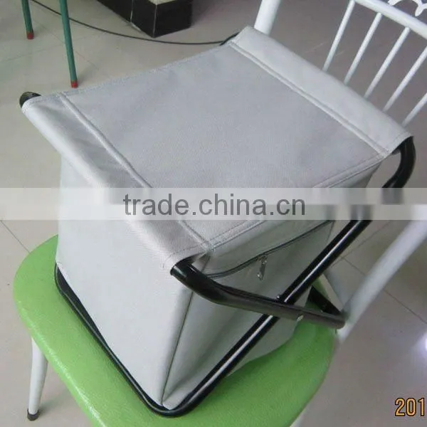 Promotional insulated cooler bag with seat VEB1001