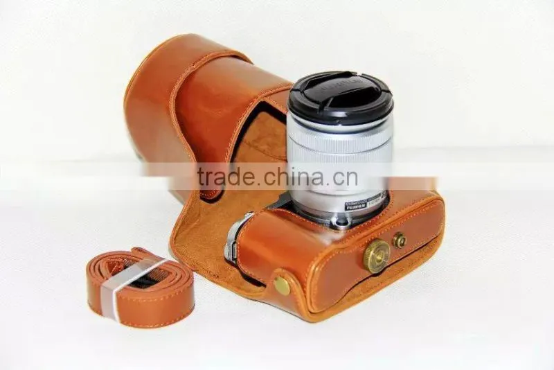 Custom Best Selling Leather Digital Camera Case Bag