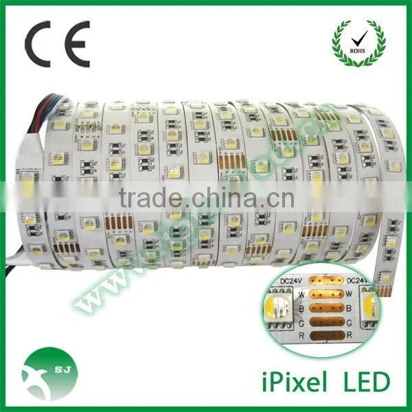SMD5050 60LEDS/m RGBW flexible pixel led strip light for decoration