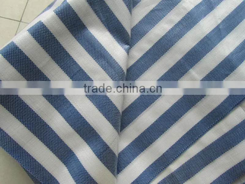 Sewing edges style all weather resistant light duty fabric PE tarpaulin sheetting