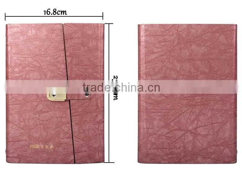 Plaro fashion U disk battery loose-leaf notepad paper notebook
