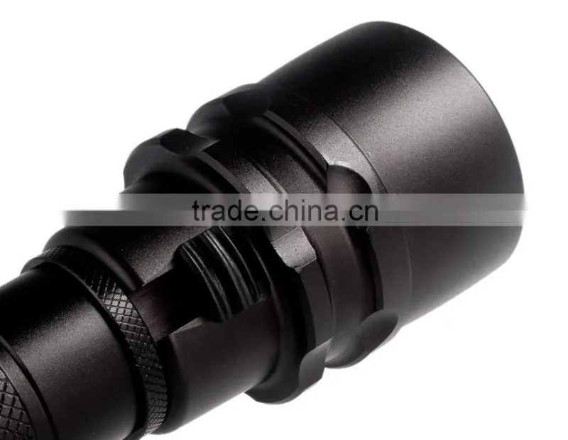 LustFire T6 800LM Adjustable Waterproof Diving LED Flashlight
