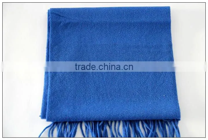 100% cashmere print scarf.
