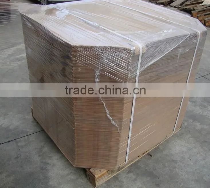 pull-push slip sheet and entry pattern moving paper pallet