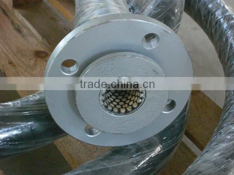 Heat-resistant ceramic flexible rubber hose