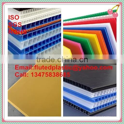 PP corrugated plastic slip sheet