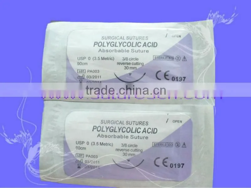 Medical Supply PolyglyoclicAcid Suture
