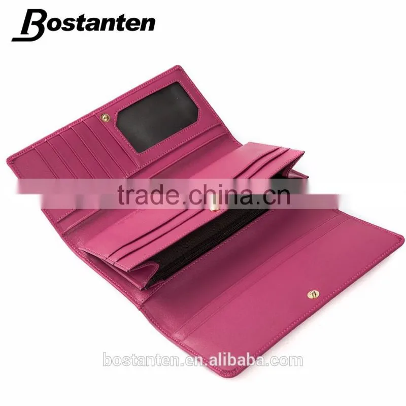 New Arrival Wallets Women Designer Purse Long Design Hasp Folding Type