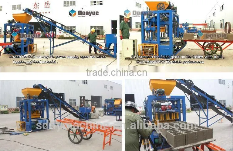 small scale industries machines brick make machine press brick form machine for construct