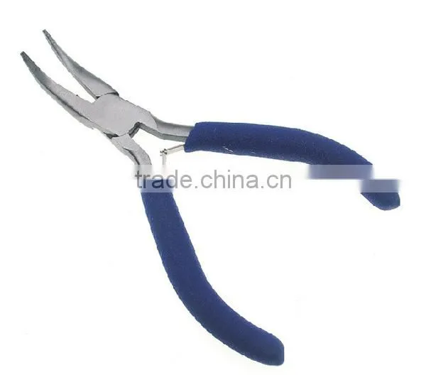 5inch Mechanical maintenance work clamping German type bent nose pliers