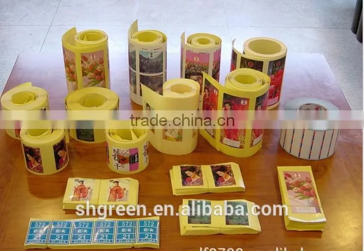 Offset printing full color sticker for air conditioner