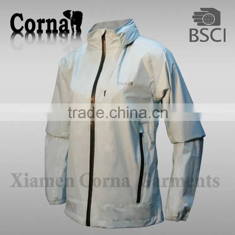 women fashion lightweight seam taped softshell jacket