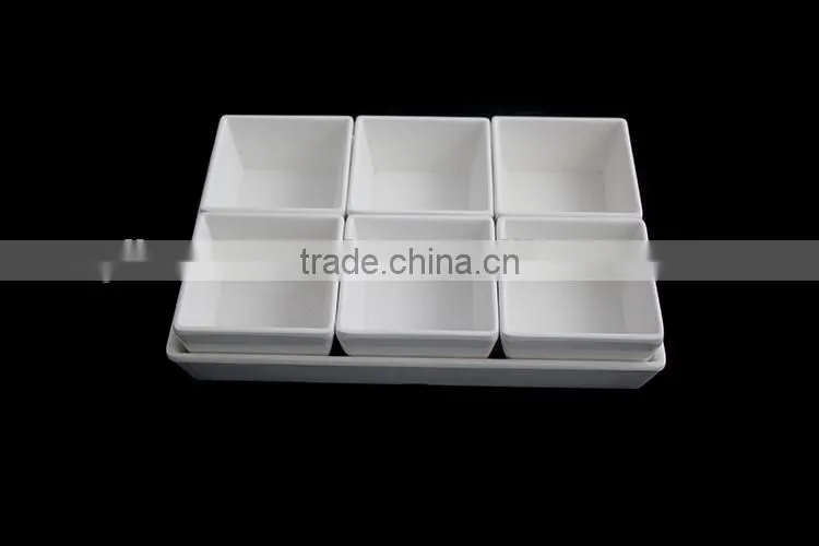 100% mealmine A5 top food grade casual unbreakable cheap white melamine claytan dinnerware without BPA