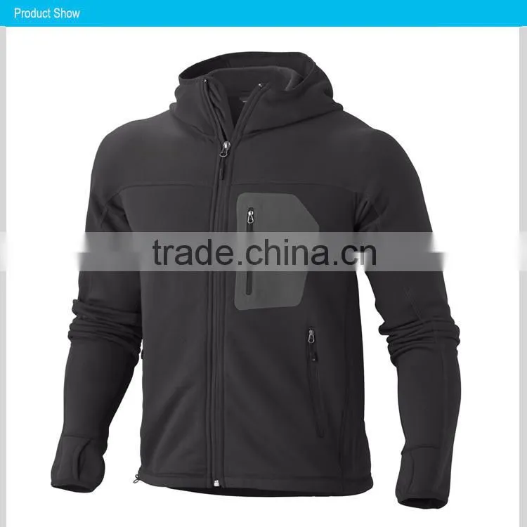 Wholesale functional hoody sports soft shell jacket