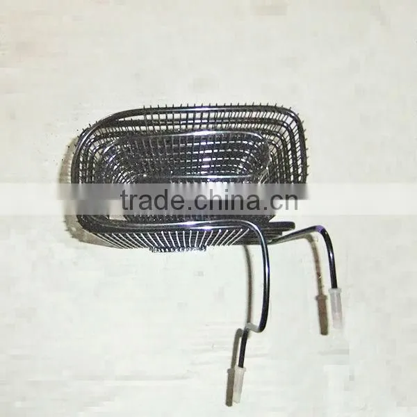 Copper Finned Condenser Tube in Chest Freezer