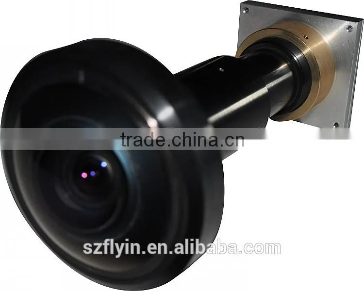2015 solutions for multiple applications ,Ideal for projection on small planetarium domes 360 degree fisheye projector lens