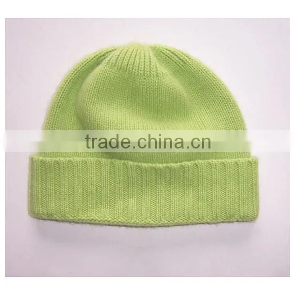 woven cotton ball knitted cap,children winter cap