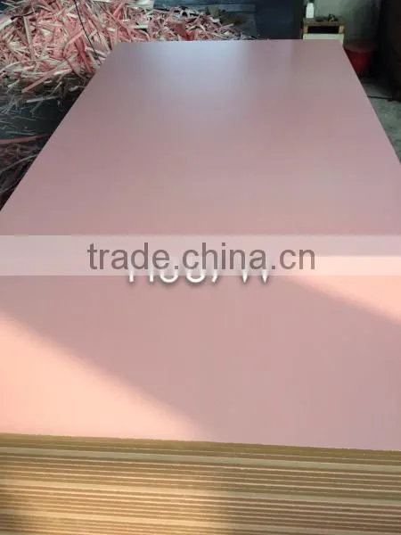 4.75mm two sided high gloss melamine mdf from Linyi