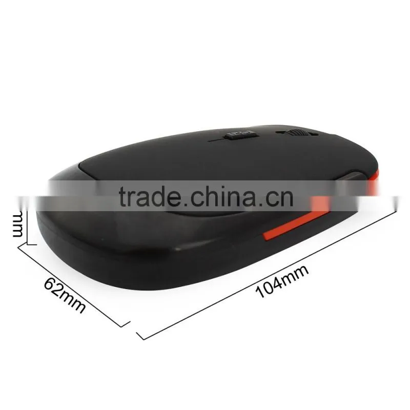 Optical Wireless Mouse 2.4G Receiver Ultra-thin Mouse for Computer PC Laptop