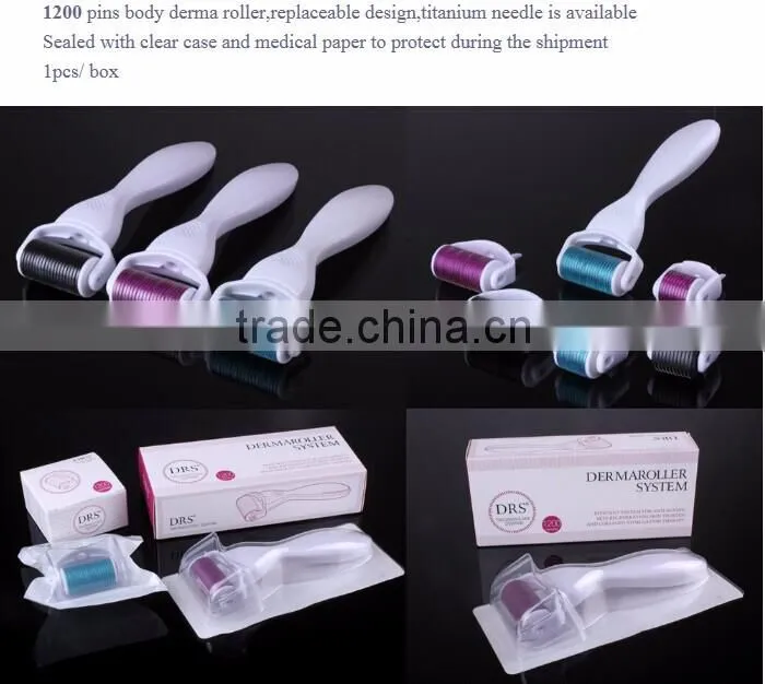 1080 Derma Roller titanium systm dermaroller home use