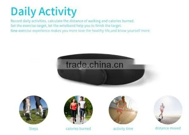 SIFIT-4.5 Fitness Fashion Bracelet, Activity Tracker, Different Apron Colors, Bluetooth Acitvity Tracker,Tracks activity time