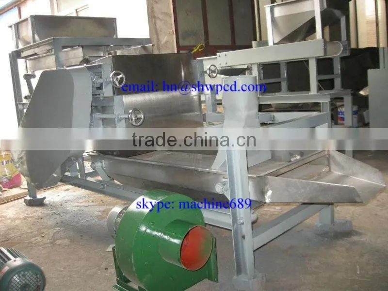 Peanut peeling and breaking machine/Peanut kernels in half machine 0086-15238020698