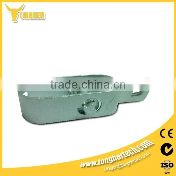 Electric fencing in line aluminum wire strainer,ratchet tensioner