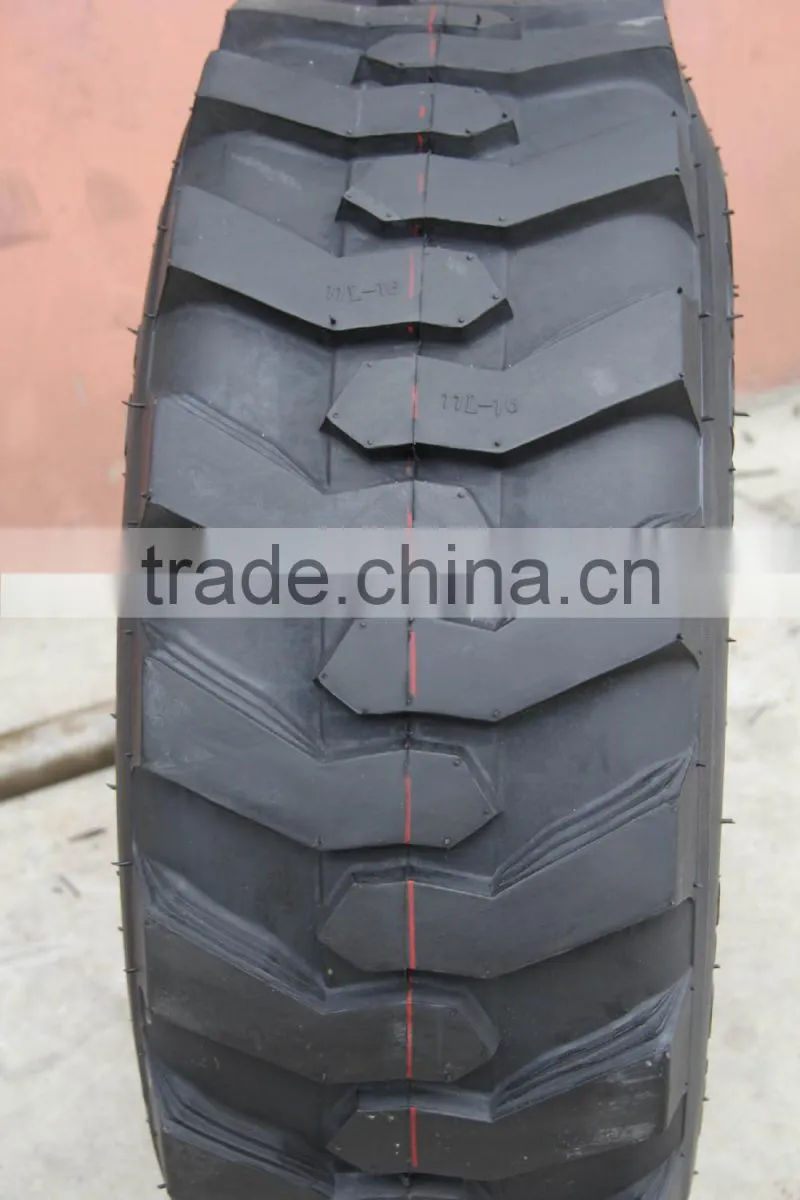 China tyre manufacturer Skid steer tyre 11L-16 11Lx16