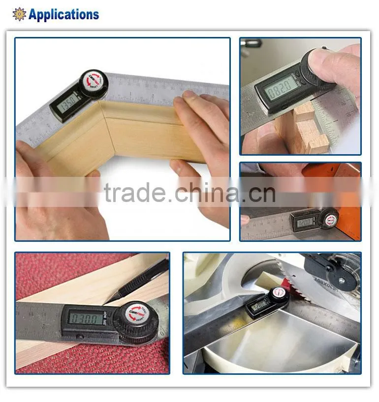 teaching aids for school engineering drawing metal folding angle ruler