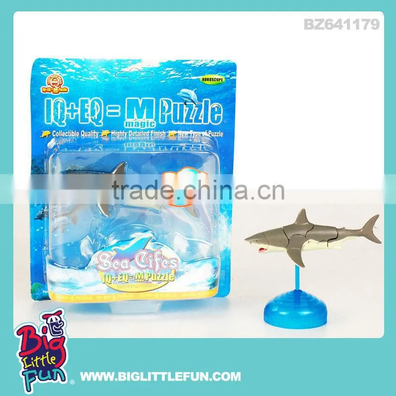 KIDS ASSEMBLY MARINE LIFE TOY 3D MAGIC PUZZLE