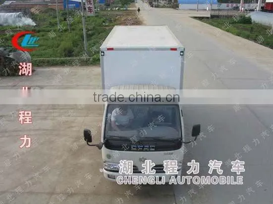 Dongfeng XiaoBaWang refrigerated van,meat refrigerated van,small refrigerated van