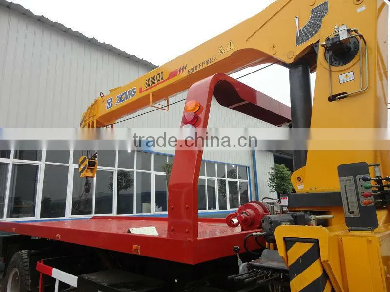 FOTON towing wrecker with crane,Hook Lift Road Wrecker