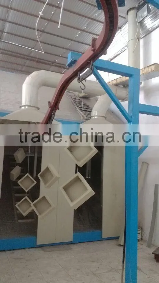 Automatic powder coating line equipment customerized