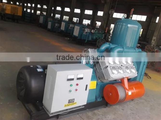 high efficiency and energy saving motor driven DTH air leg rock drill rig