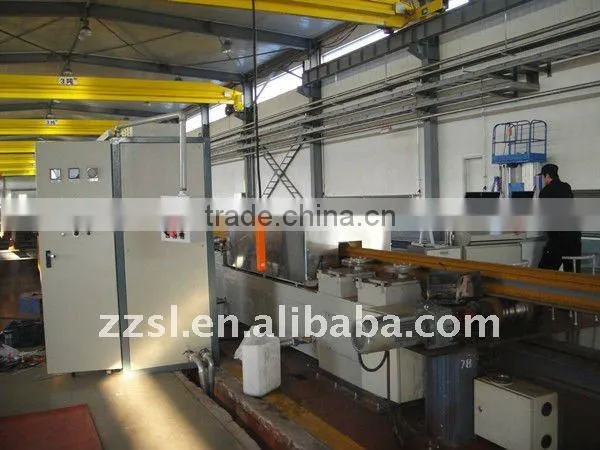 Steel rails heating/normalizing/normalize equipment