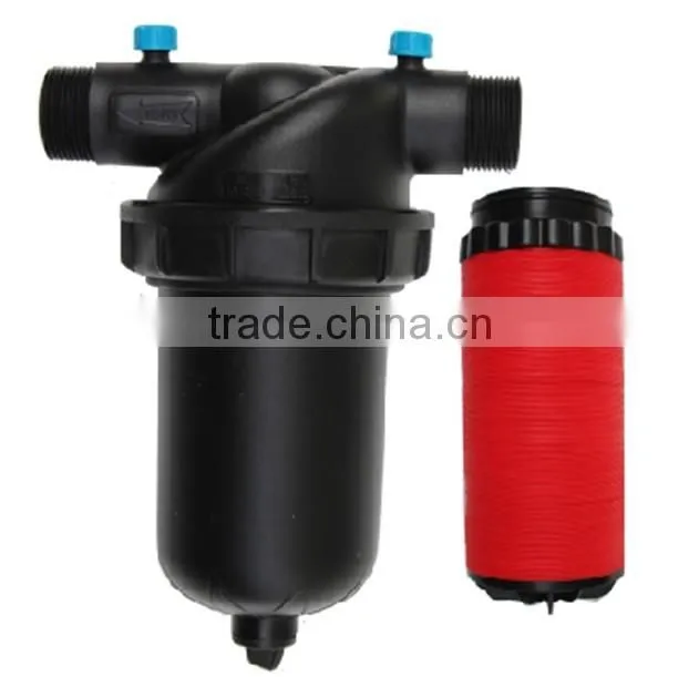 hot selling Irrigation system agriculture machinery 1.25" male T-type screen water filter
