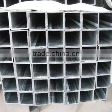 100x100x1.2mm pre galvanized square steel tube