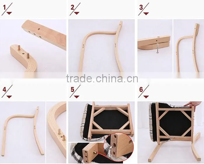 2015 modern cheap wooden dining room furniture chair CHA00065