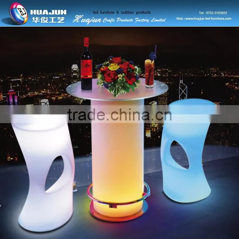 New product!!high tech product RGB color rechargeable waterproof led bar chair/led cube chair