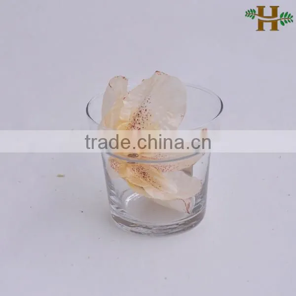 Cheap clear glass candle holder
