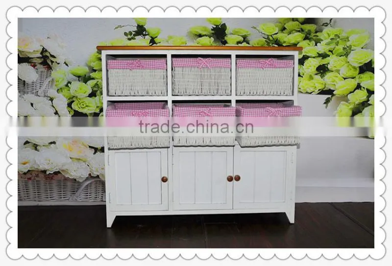 2015 antique new design unfinished wooden cabinet with drawer